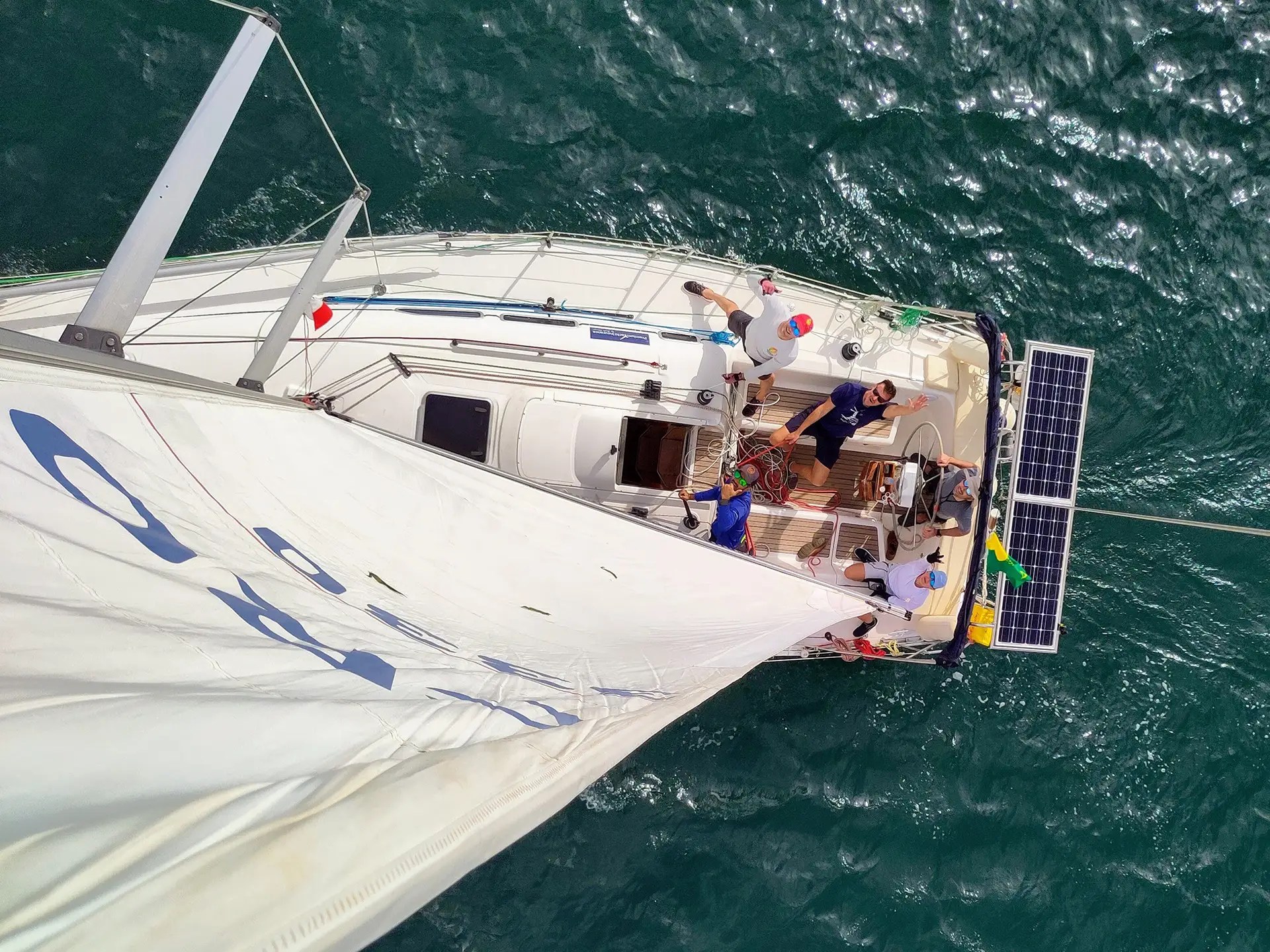 Rolex Middle Sea Race 2025 Crew in Action