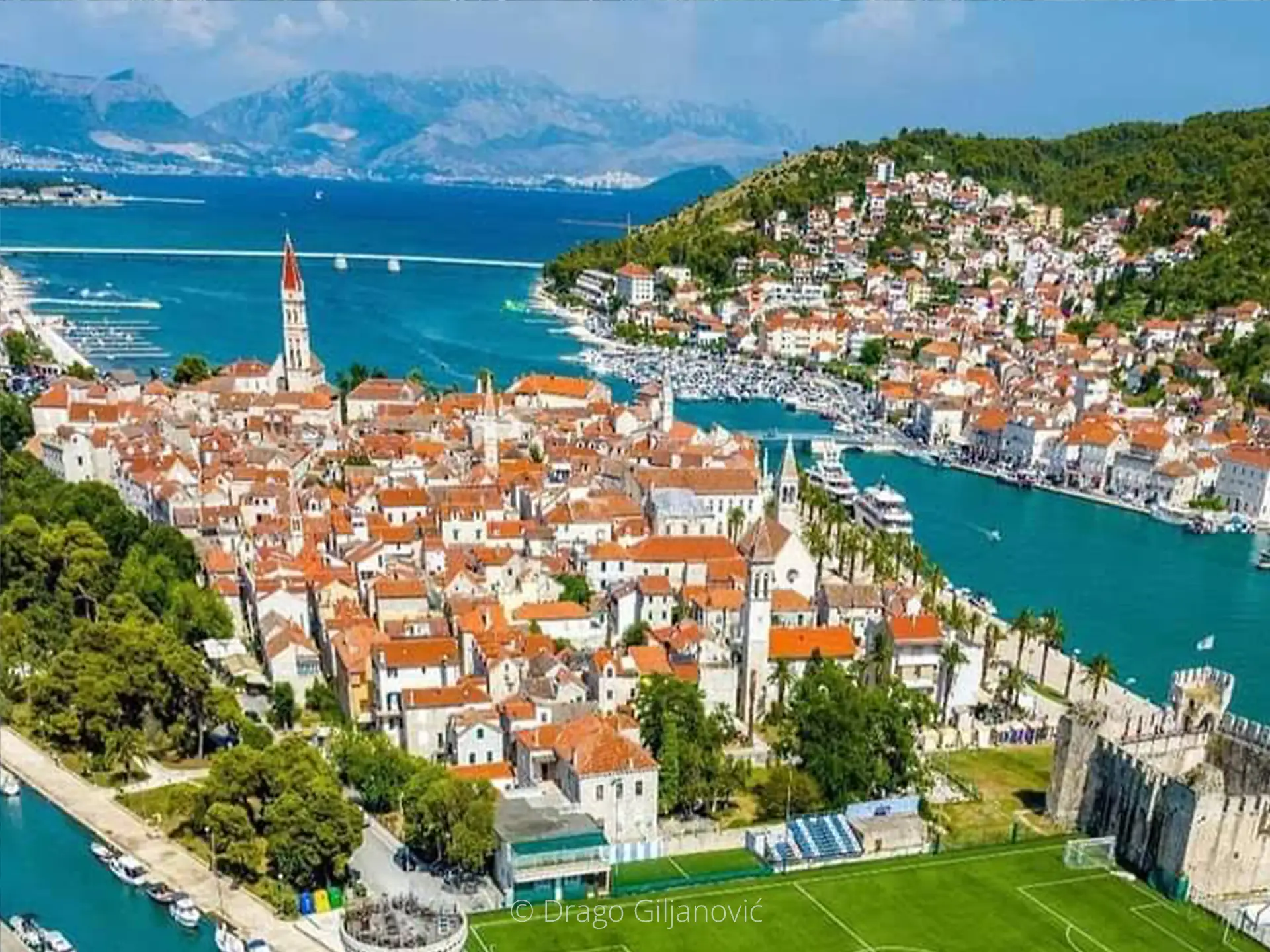 The old town of Trogir, ancient Tragurion